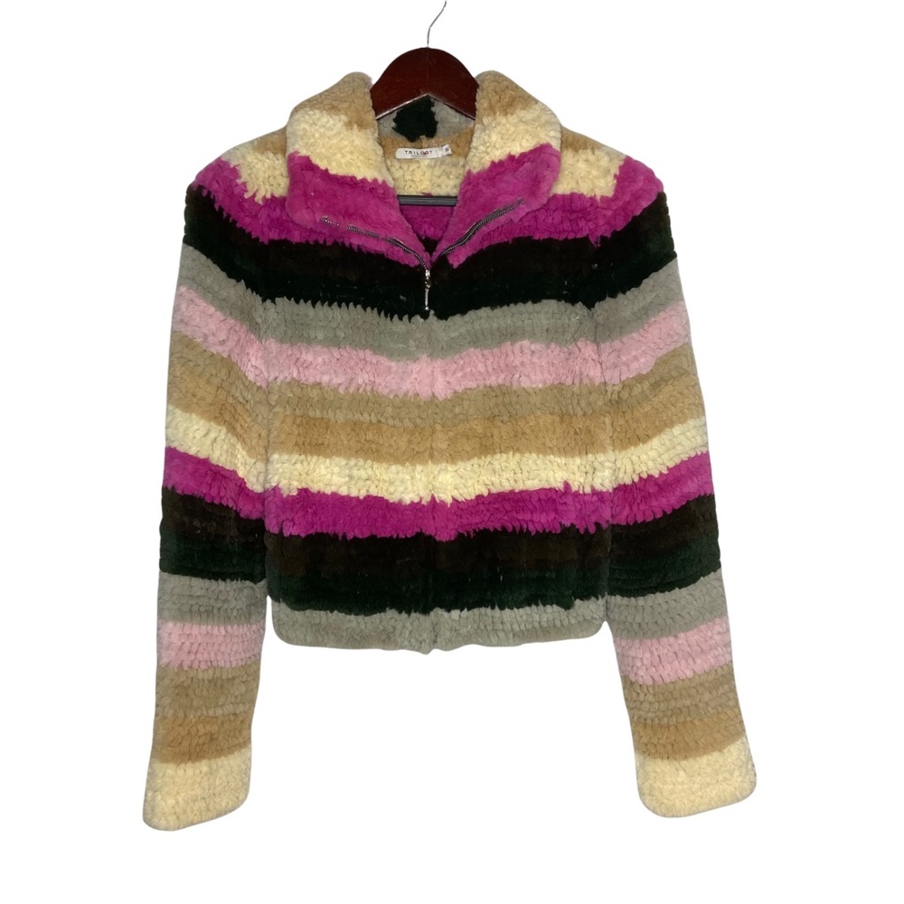 Trilogy Collections Women’s Small Fur Jacket Coat